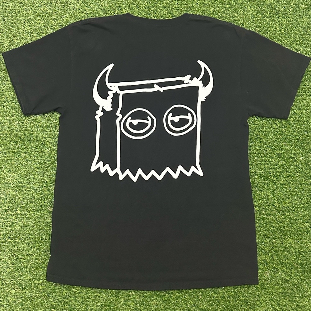 THRYFTY Bag Boy Skate Co. Black Tee – Minimal Streetwear Skate Shirt Size M - Picture 2 of 5